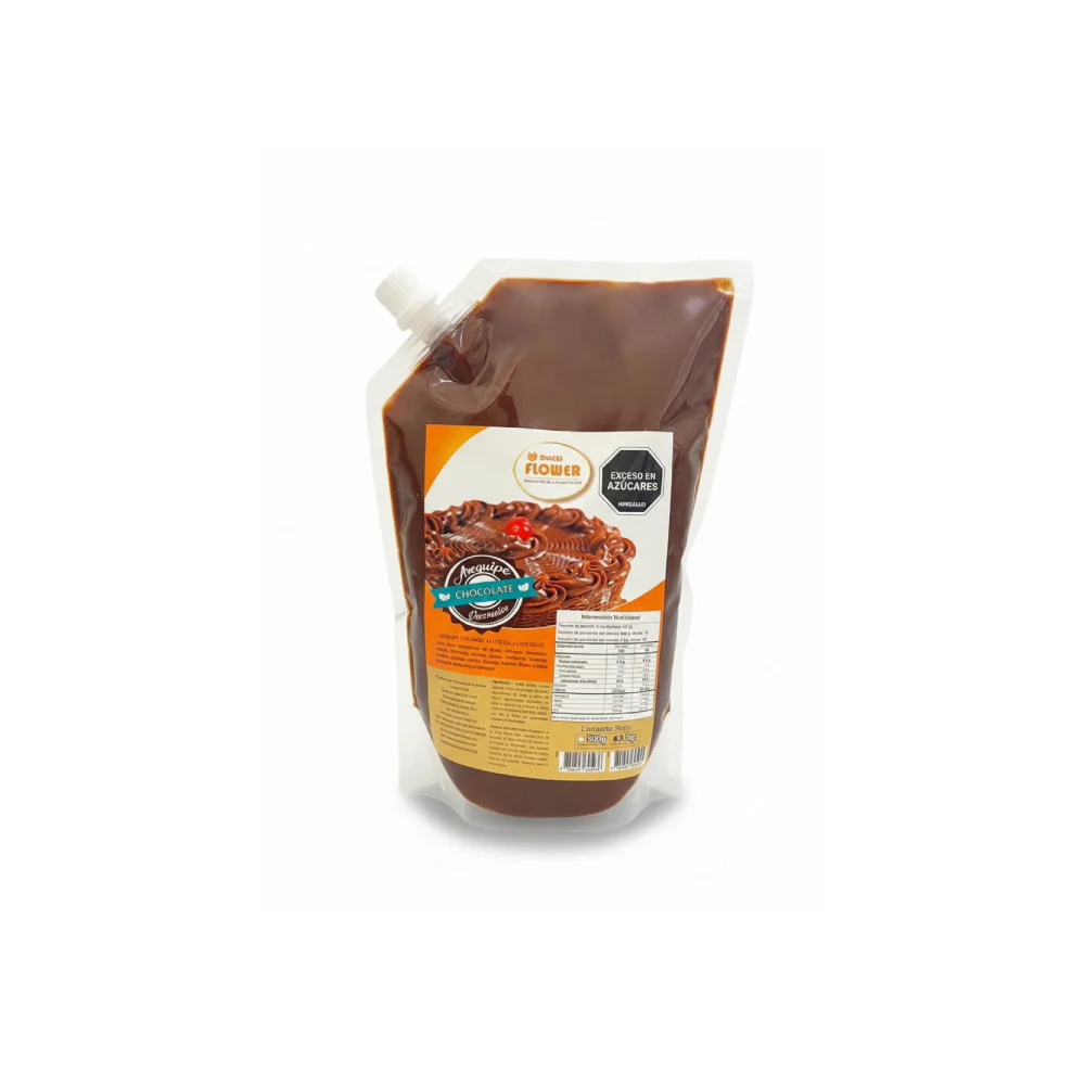 Arequipe con Sabor a Chocolate Dulces Flower 1 Kg