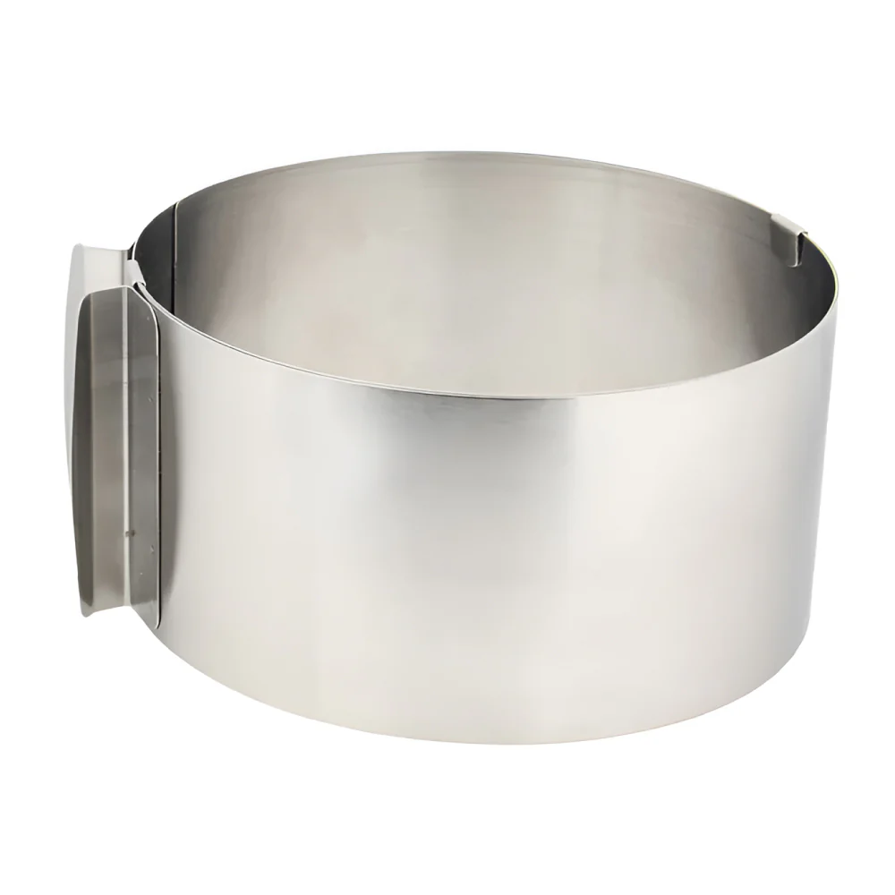 Aro Ajustable Para Tortas Acero Inoxidable 8 cm Alto - Image 2