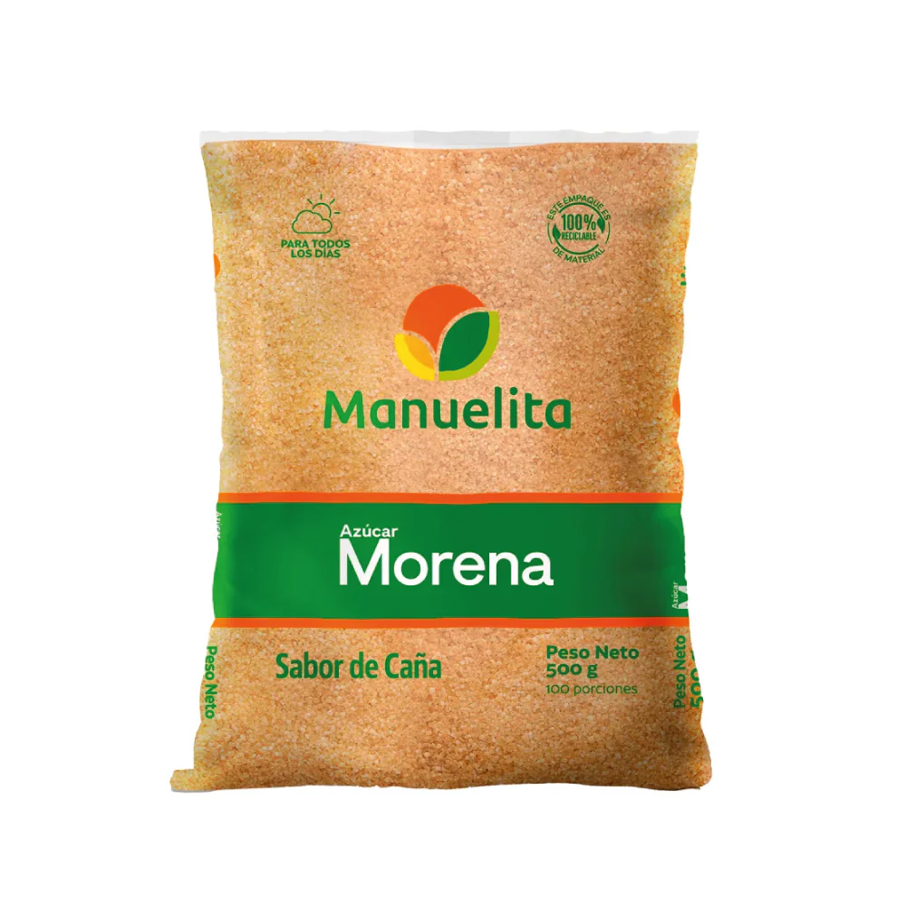 Azúcar morena Manuelita 500 gr.