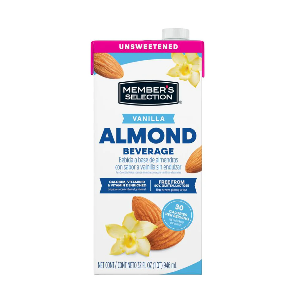 Bebida de Almendras Sin Azúcar Member's Selection 946 ML