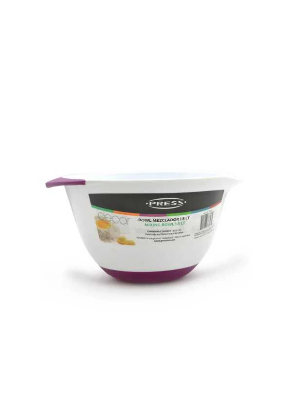 Bowl Mezclador 1,5 Lts. PRESS
