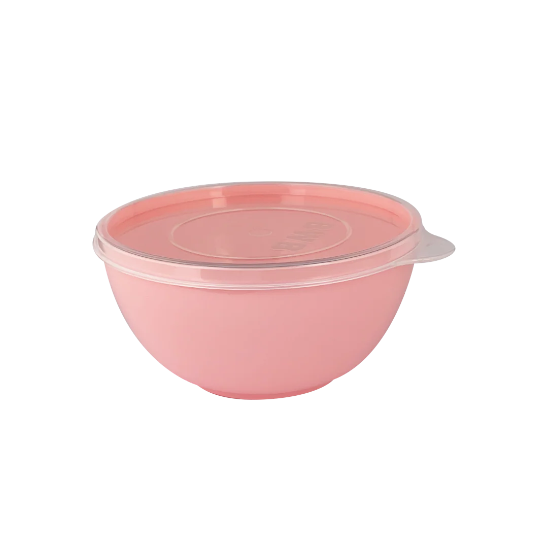 Bowl Plástico Mediano Rosado Pastel BWB