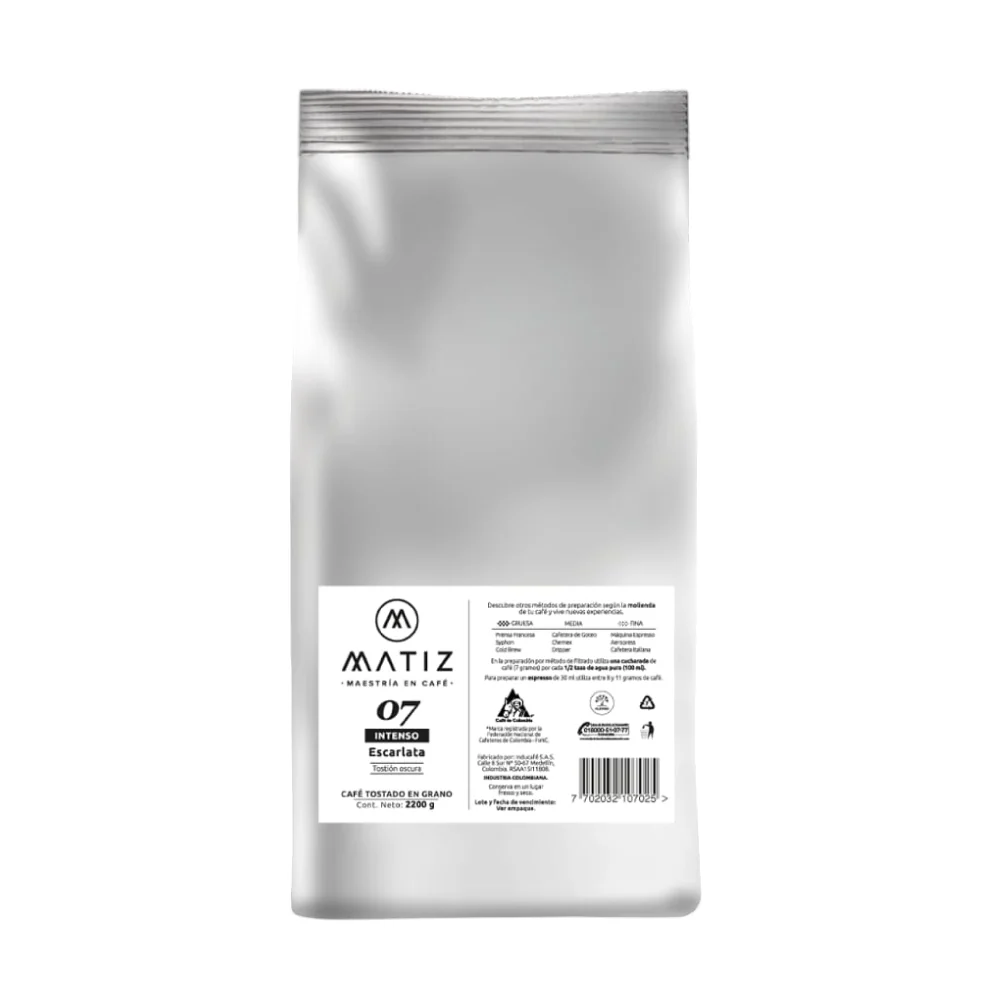 Café Grano Entero Matiz 2.2 Kg