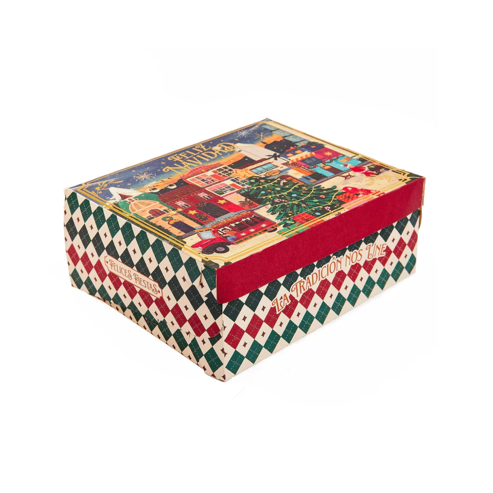 Caja Navidad Tradicional 18.5 cm x 15.5 cm x 7.5 cm Unidad - Image 3