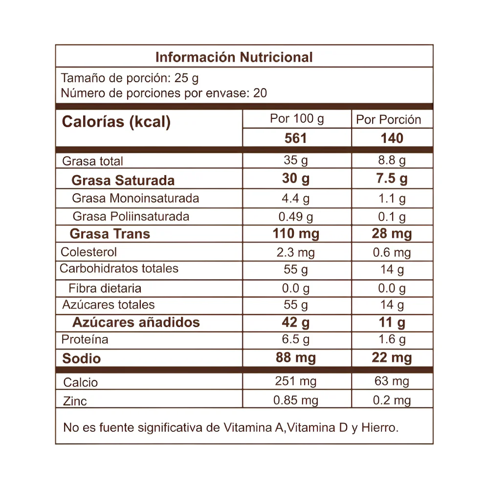 Cobertura de Chocolate Blanco x 500 Gr Corona - Image 2