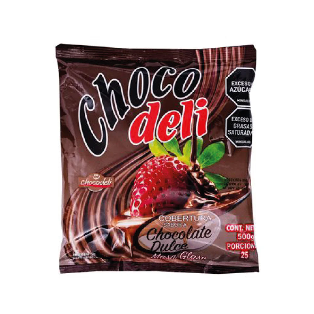 Cobertura de Chocolate Leche 500 Gr Chocodeli