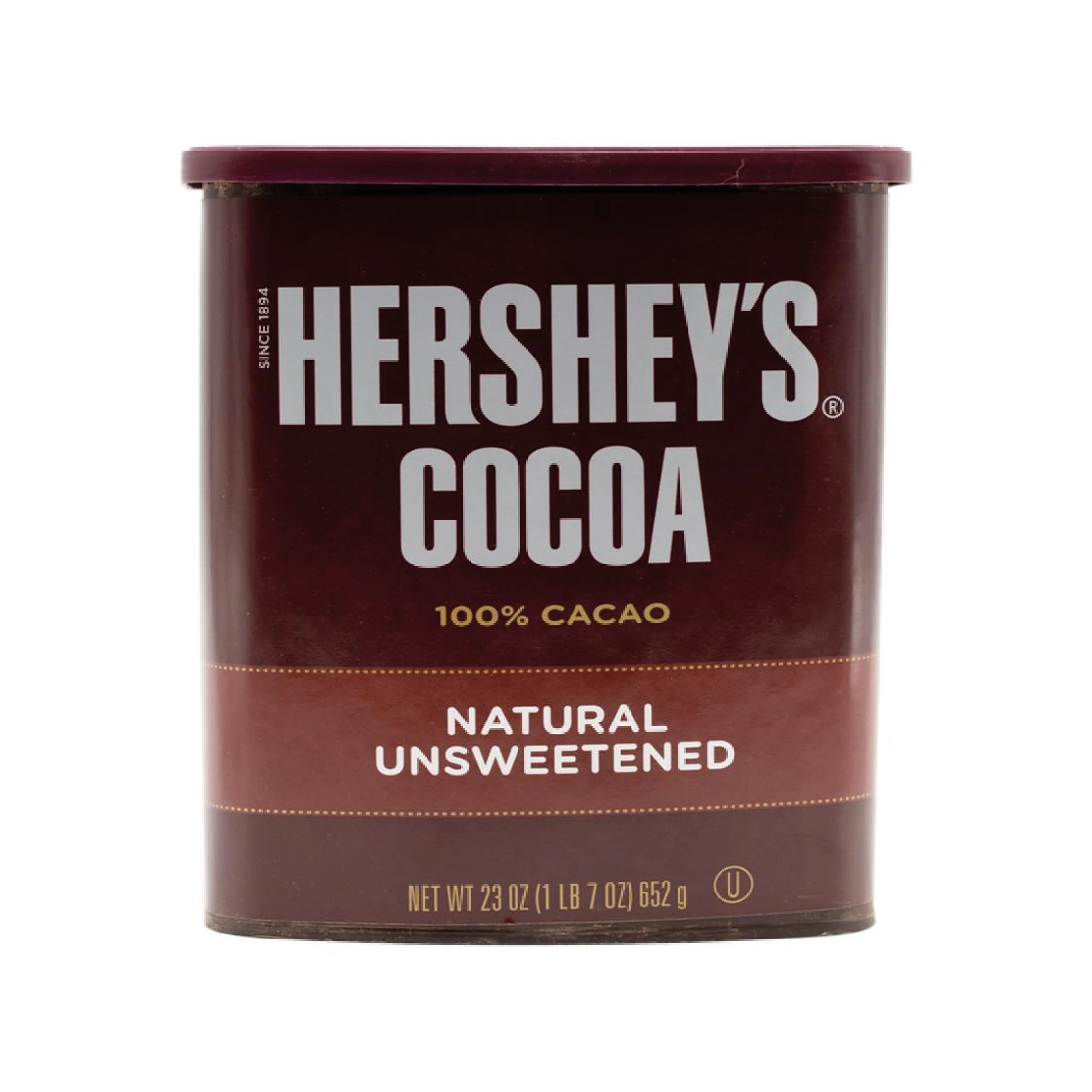 Cocoa Natural Sin Azúcar 100% Cacao 652 Gr Hershey's