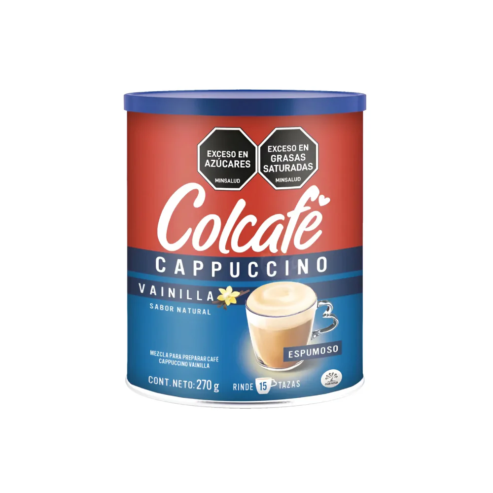 Colcafé Cappuccino Vainilla 270 gr