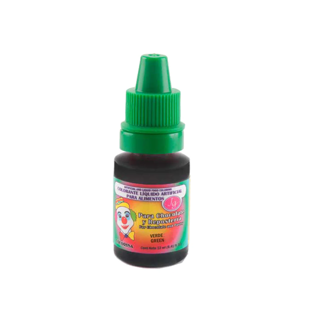 Colorante Líquido Verde x 12 Ml Colorisa