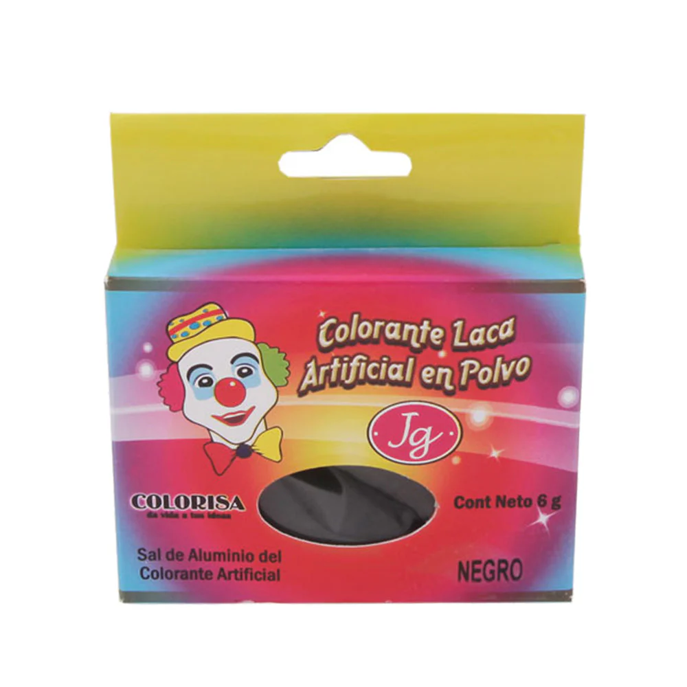 Colorante en Polvo Lacado para Chocolate Negro x 6 Gr Colorisa