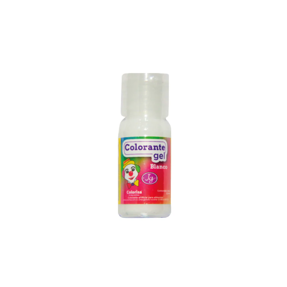 Colorante Gel Blanco Colorisa 13 ml