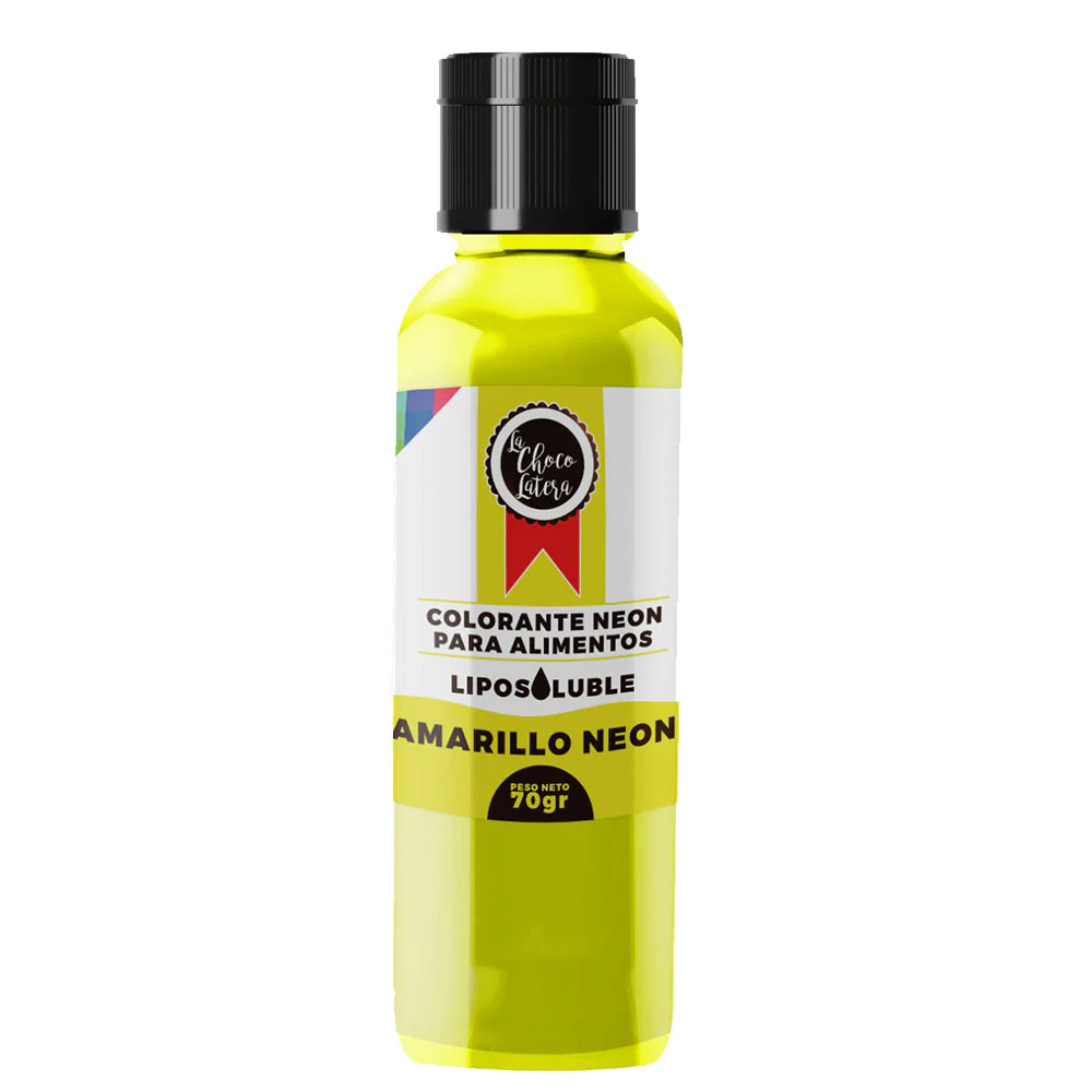 Colorante para Chocolate Amarillo Neón x 70 Gr La Chocolatera