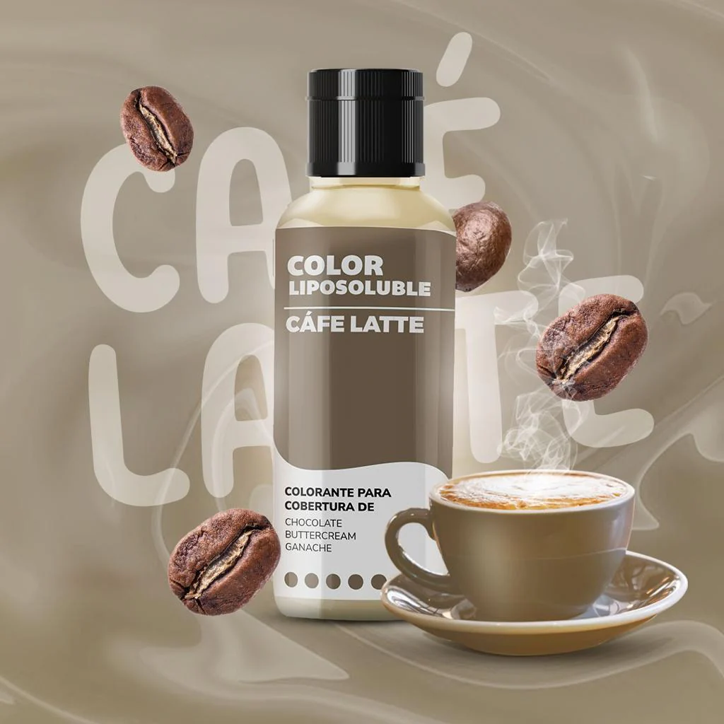 Colorante para Chocolate Café Latte X 70 Gr La Chocolatera