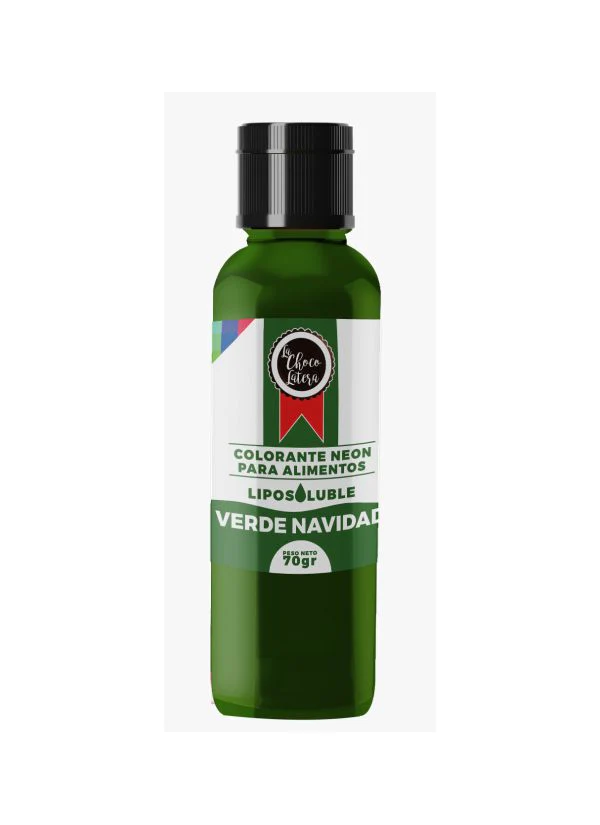 Colorante para Chocolate Verde Navidad X 70 Gr La Chocolatera