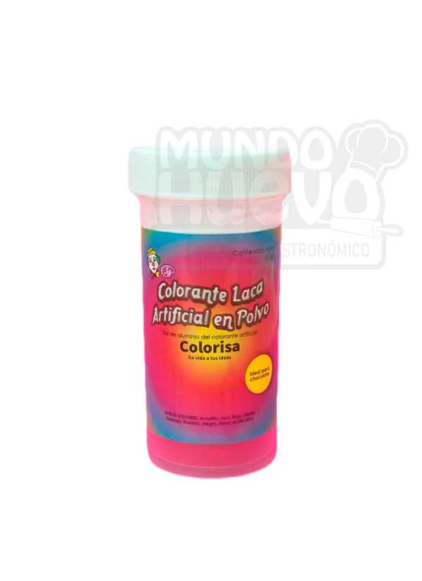 Colorante en Polvo Lacado para Chocolate Rosado x 25 Gr Colorisa - Image 2
