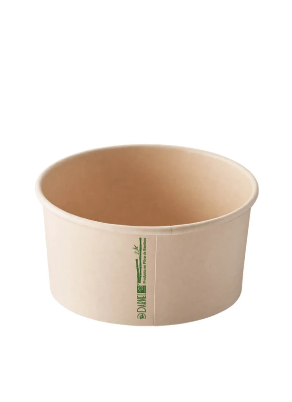 Contenedor Bowl Bamboo Sin Tapa 1000 CC X 50 Unds. Darnel - Image 2