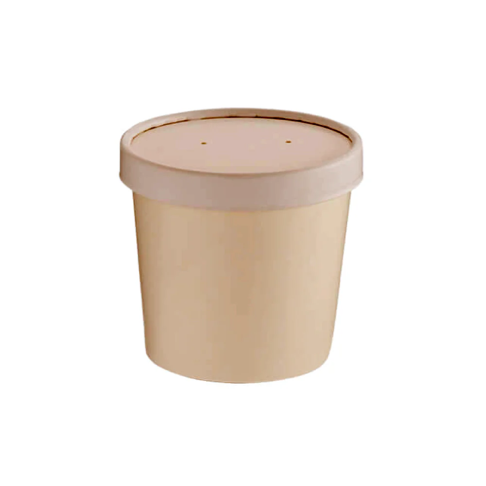 Contenedor Ecológico Con Tapa 12 Oz x 50 unds. Darnel