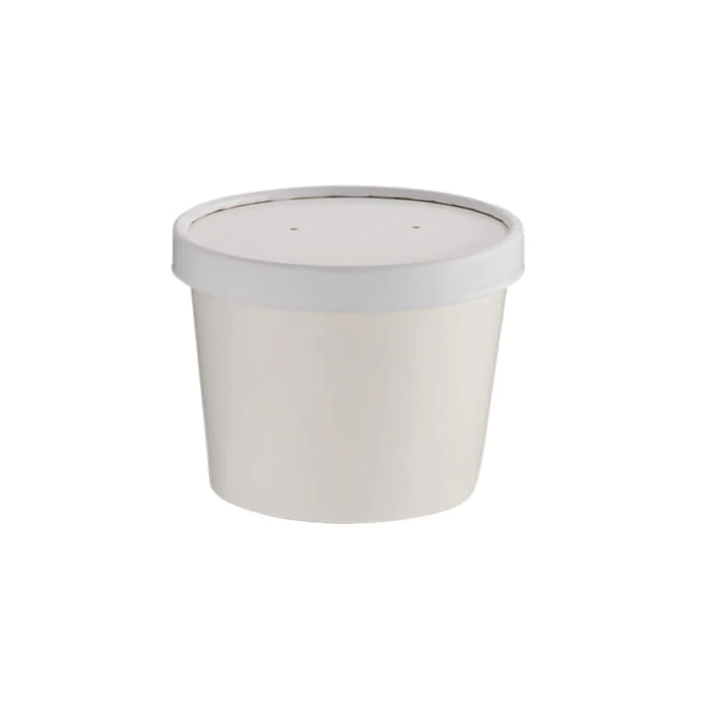 Contenedor Ecológico Con Tapa 8 Oz x 25 unds Darnel