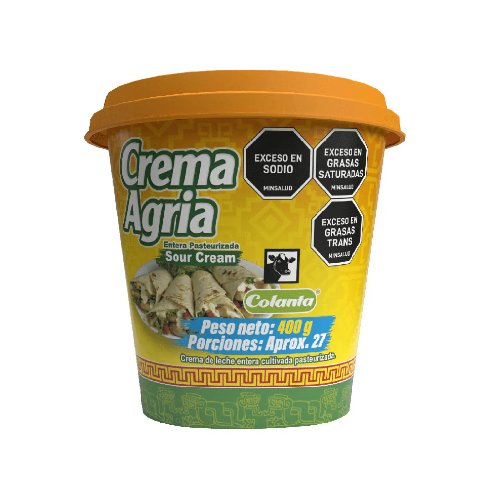 Crema Agria Colanta 400 Gr