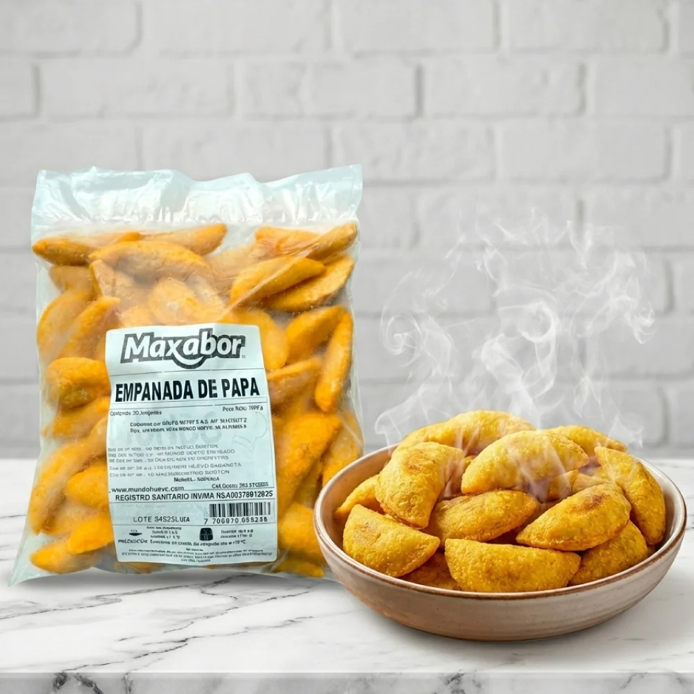 Empanada cóctel papa Maxabor por 50 unds.