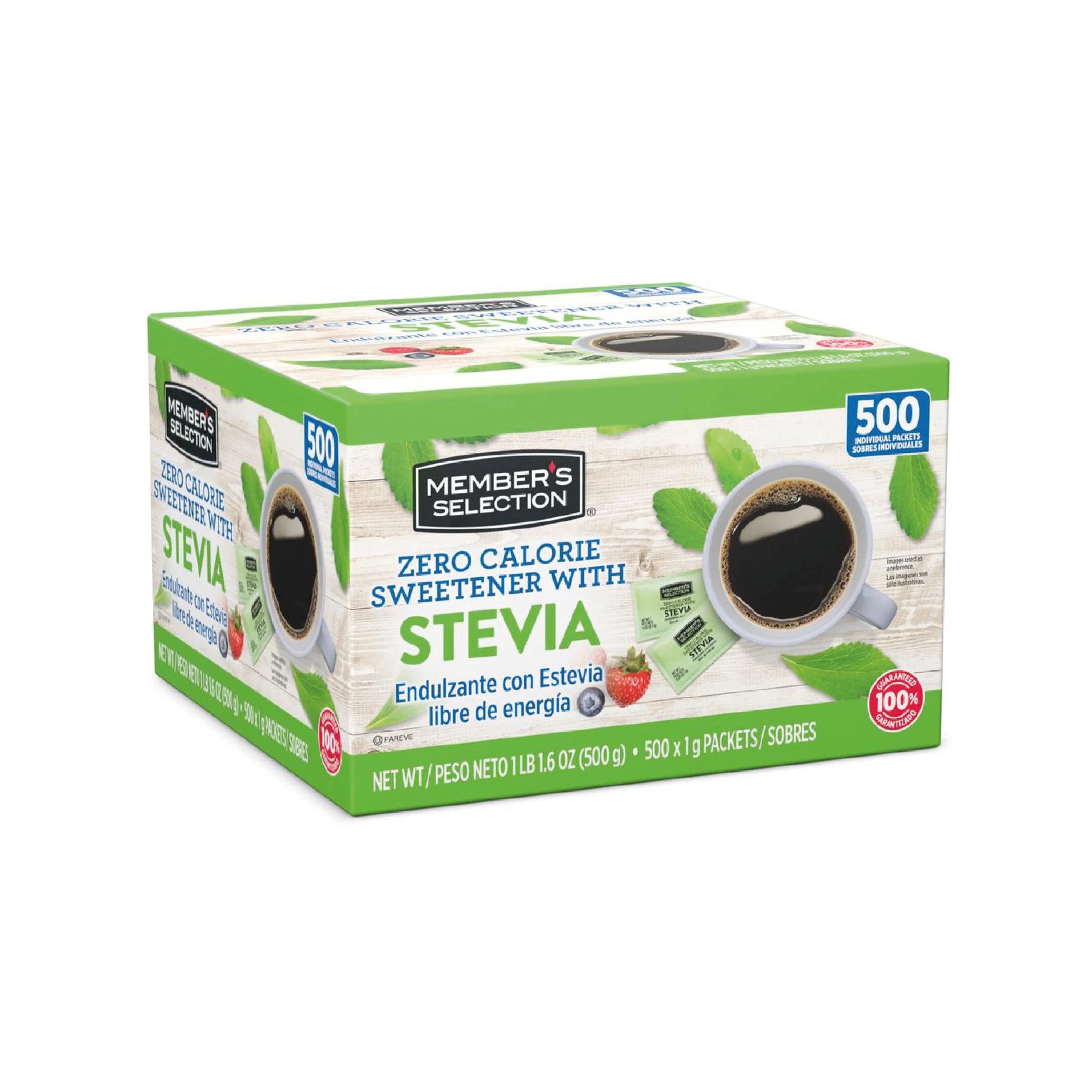 Endulzante Stevia 500 Unds Members Selection