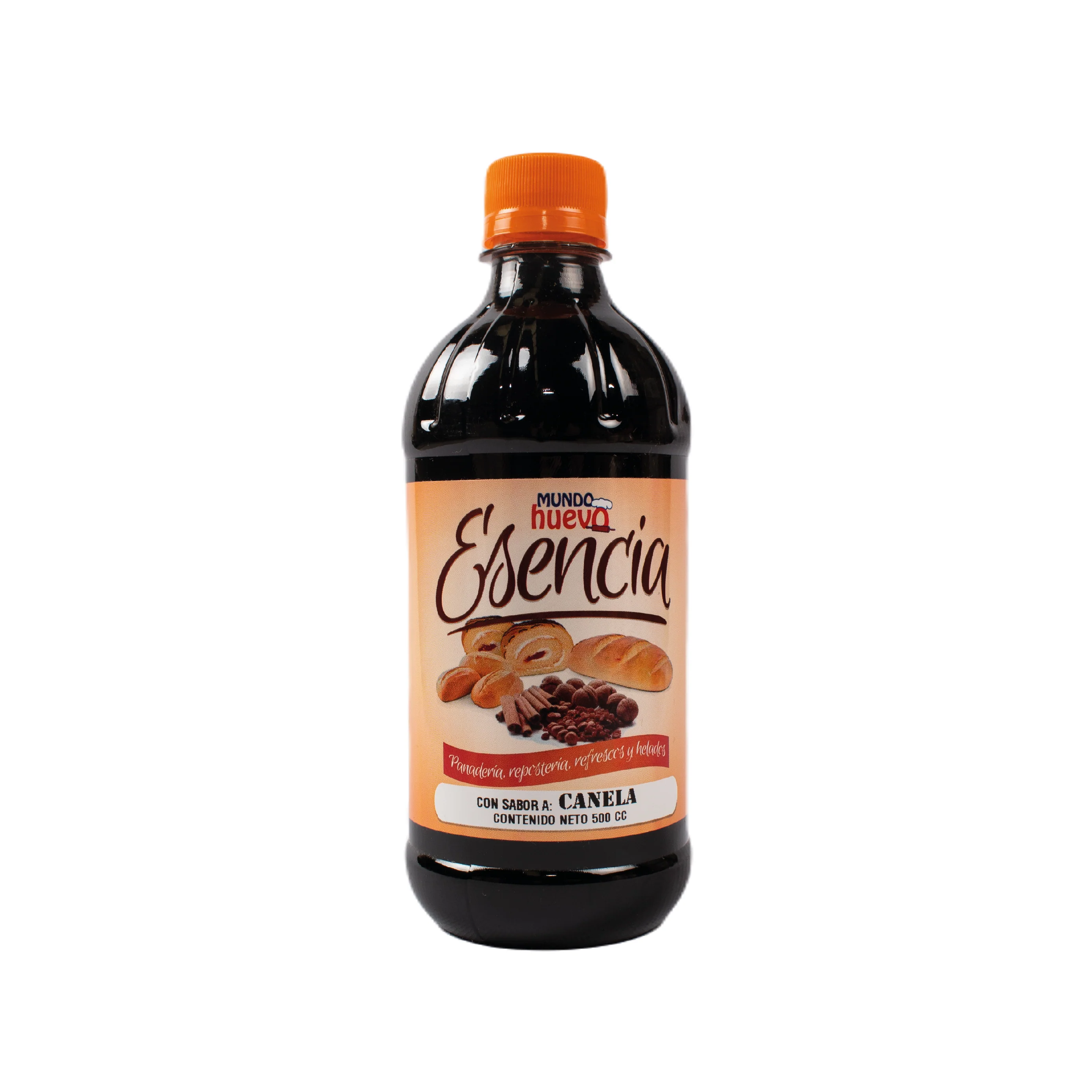 Esencia de Canela Mundo Huevo x 500 Ml