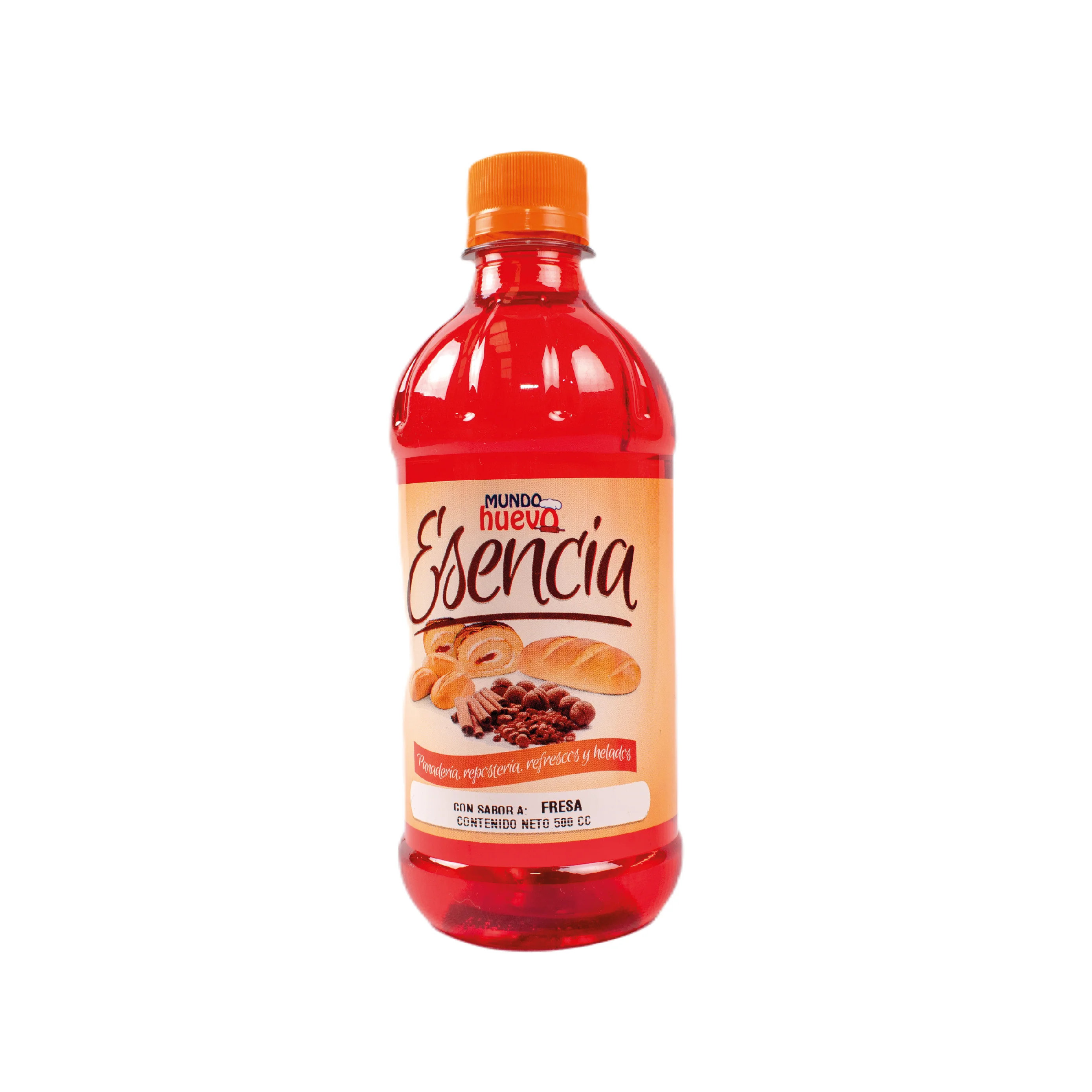 Esencia de Fresa Mundo Huevo x 500 Ml