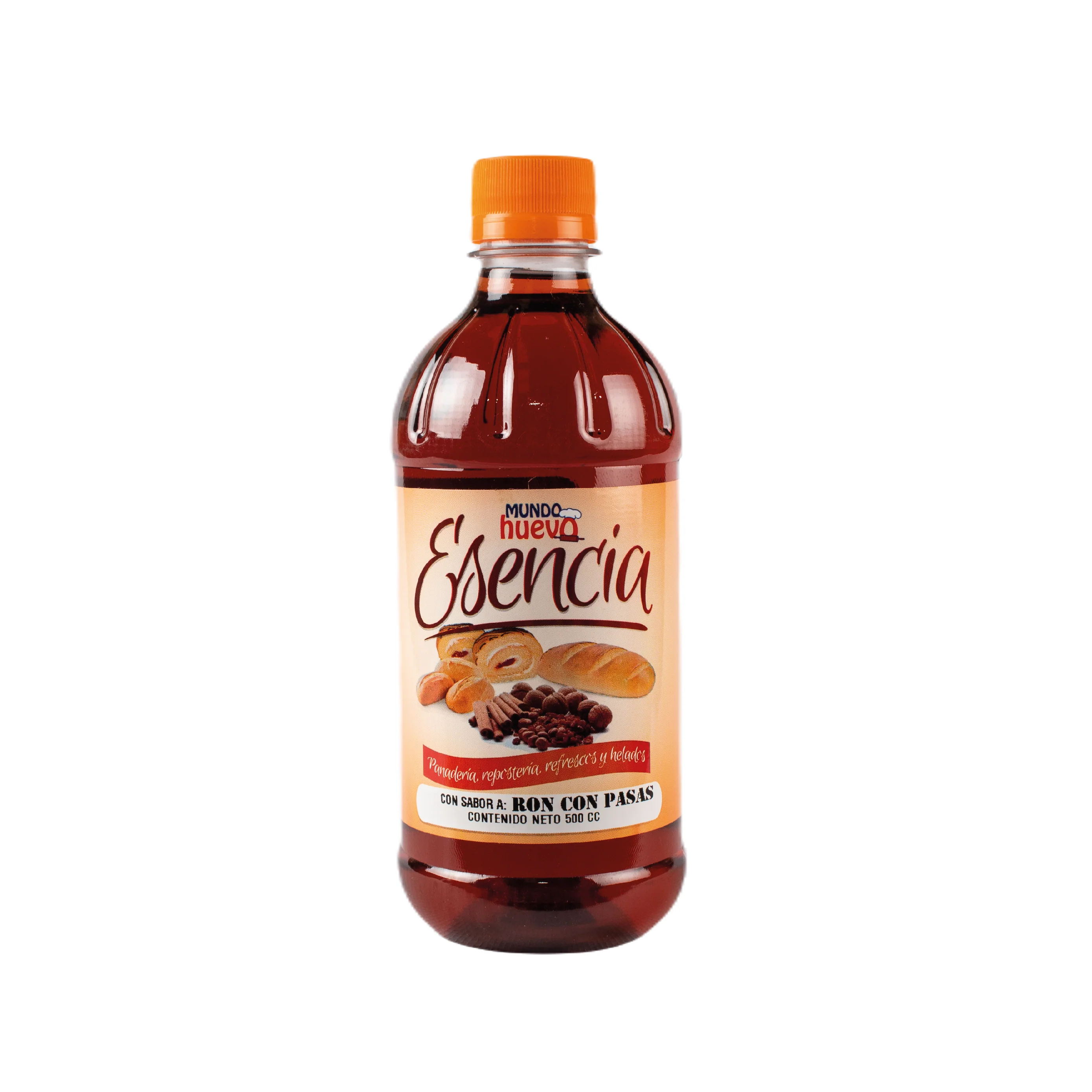Esencia de Ron Pasas Mundo Huevo x 500 Ml
