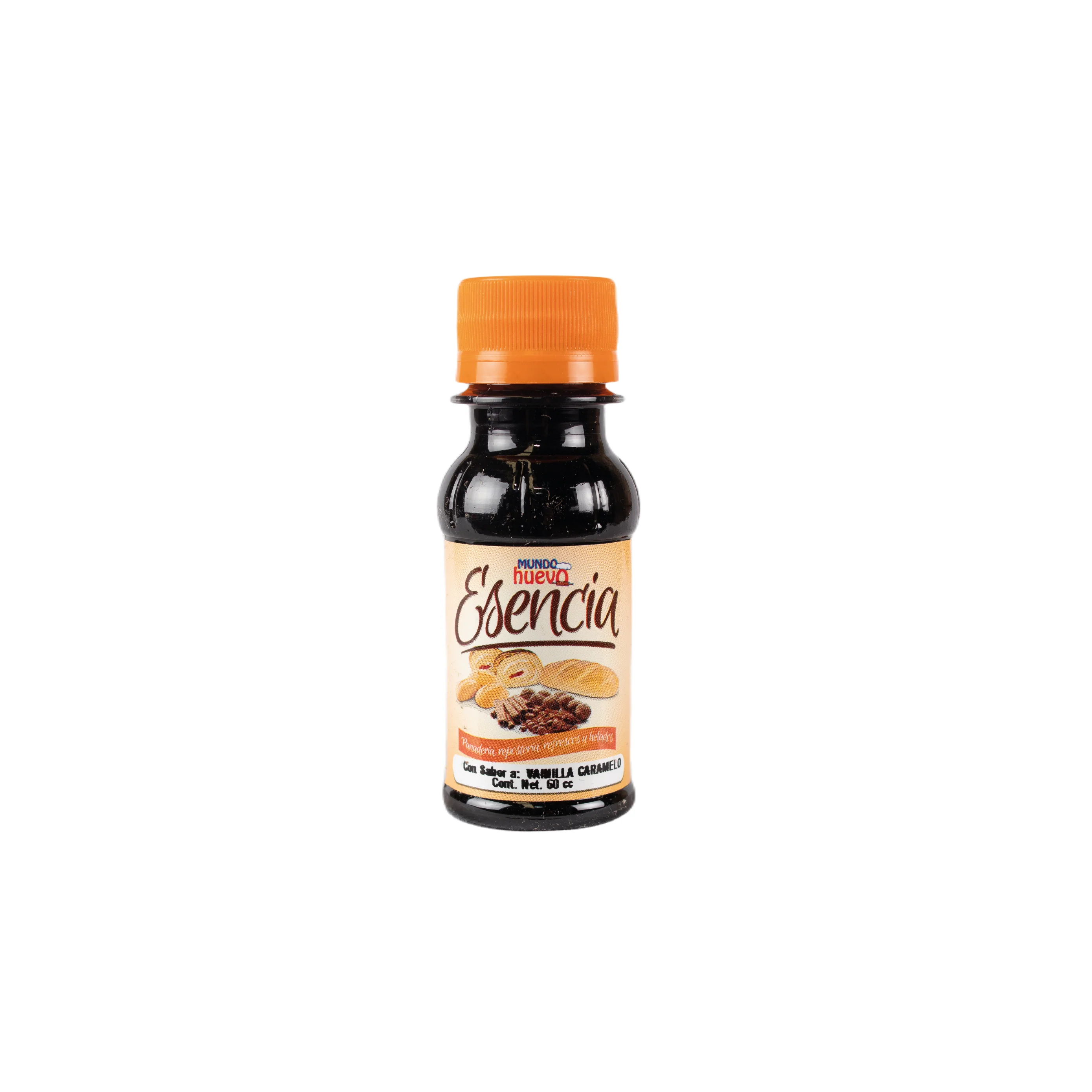 Esencia de Vainilla Caramelo Mundo Huevo x 60 Ml