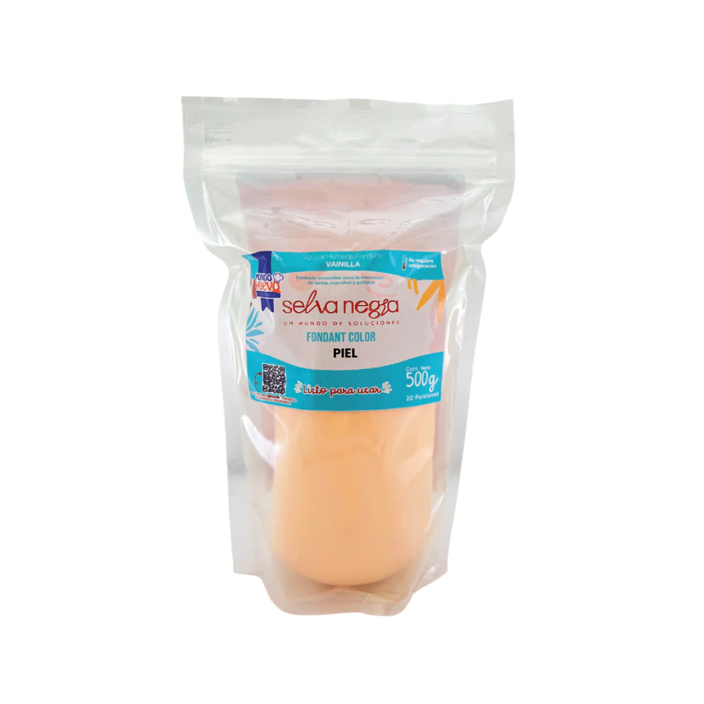 Fondant Piel Mundo Huevo x 500 Gr