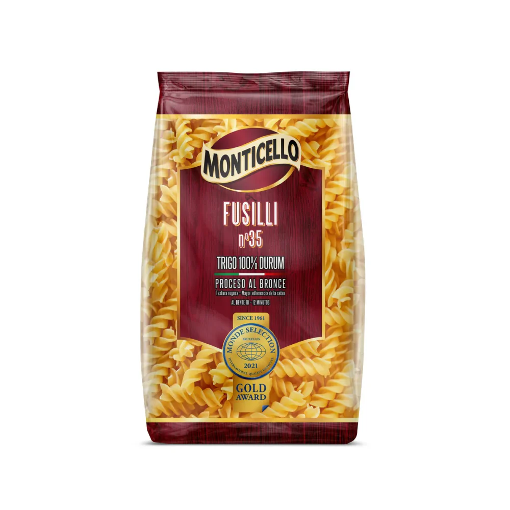 Fusilli Monticello 500 Gr