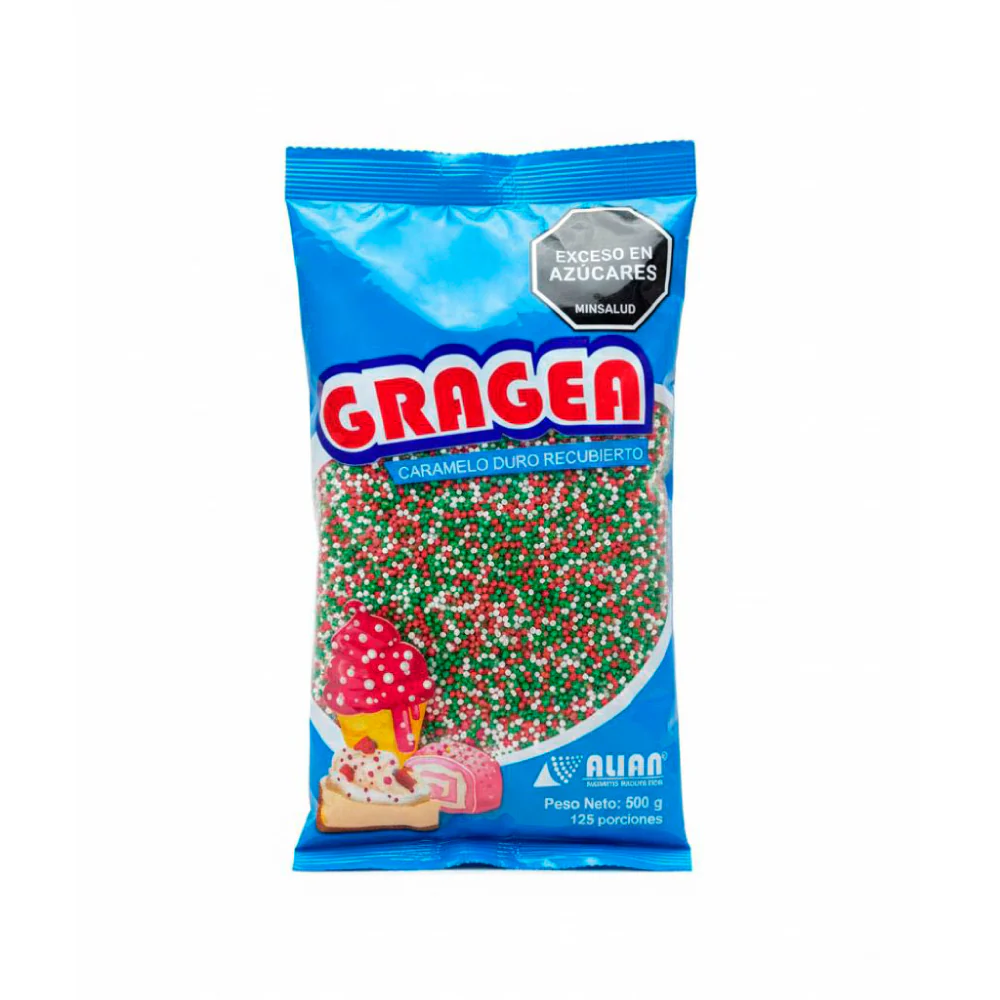 Gragea N°2 Roja / Verde / Blanca / Dorada Alian 500 Gr - Image 2