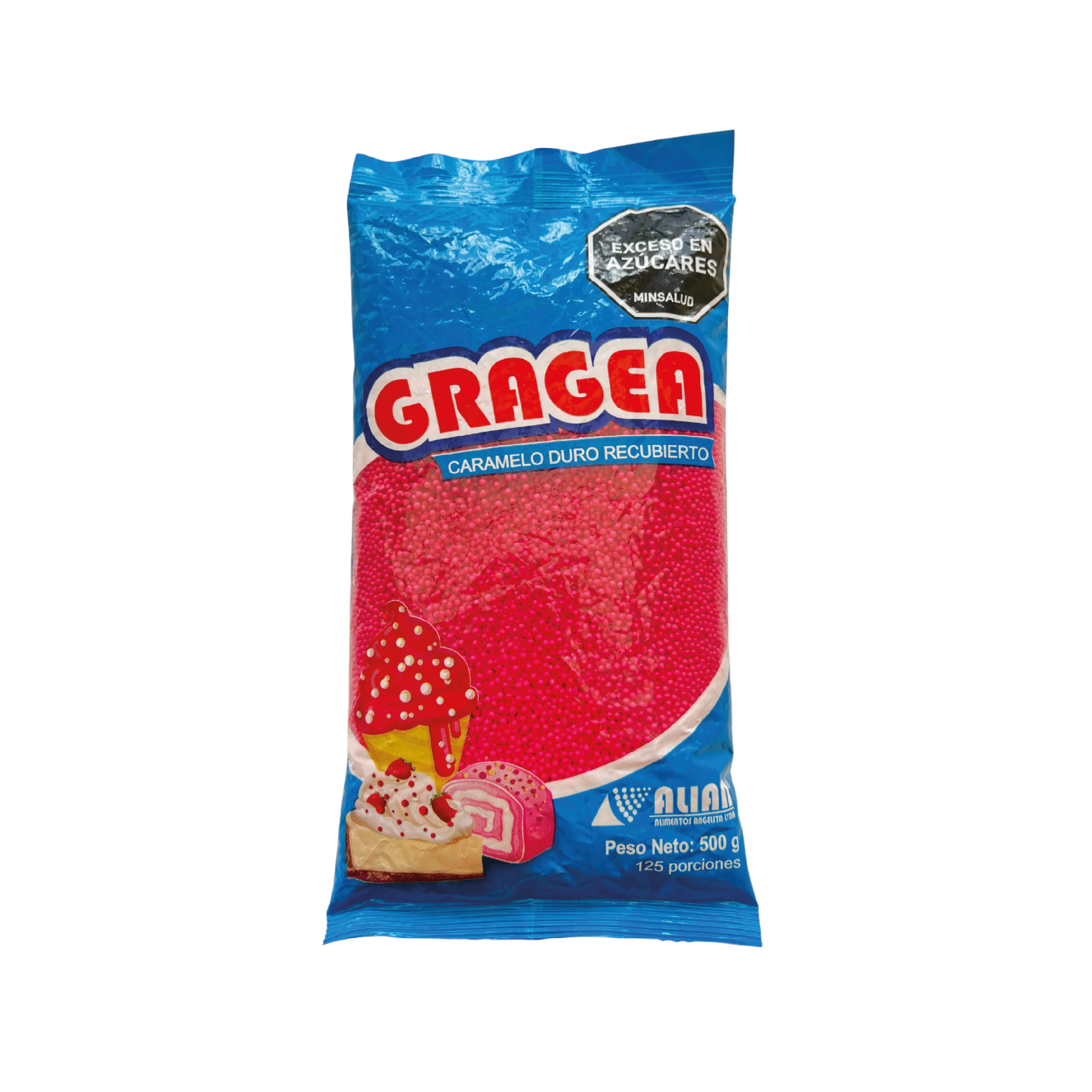 Gragea Rosada N°2 ALIAN 500 gr.
