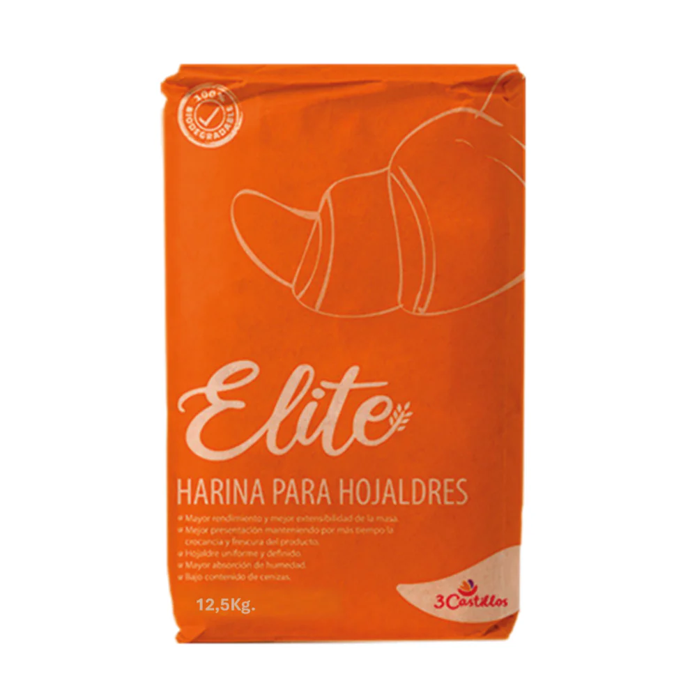 Harina De Trigo Elite Hojaldre Arroba 12.5 Kg
