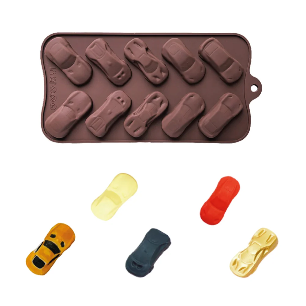 Molde Silicona Choco Carros Colección Selva Negra - Image 4