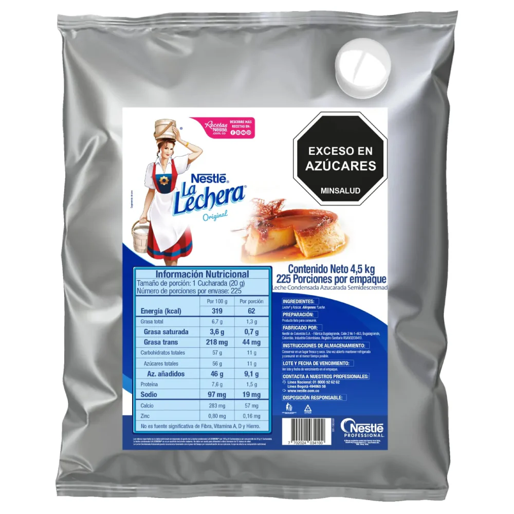 Lechera Nestlé 4.500 Gr