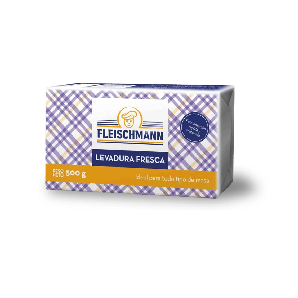 Levadura Fresca 500 Gr Fleischmann
