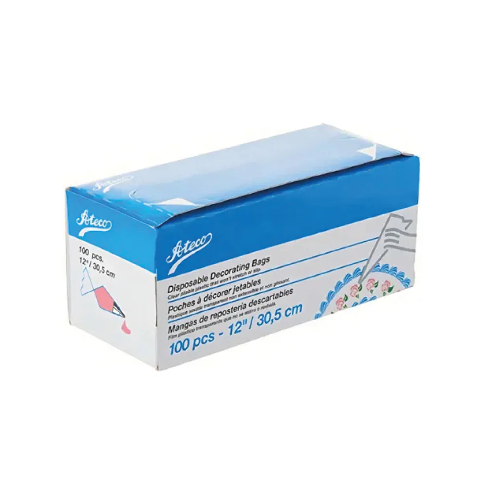 Manga Desechable Nº12 (30Cm) Caja X 100 Unds. Ateco - Image 3