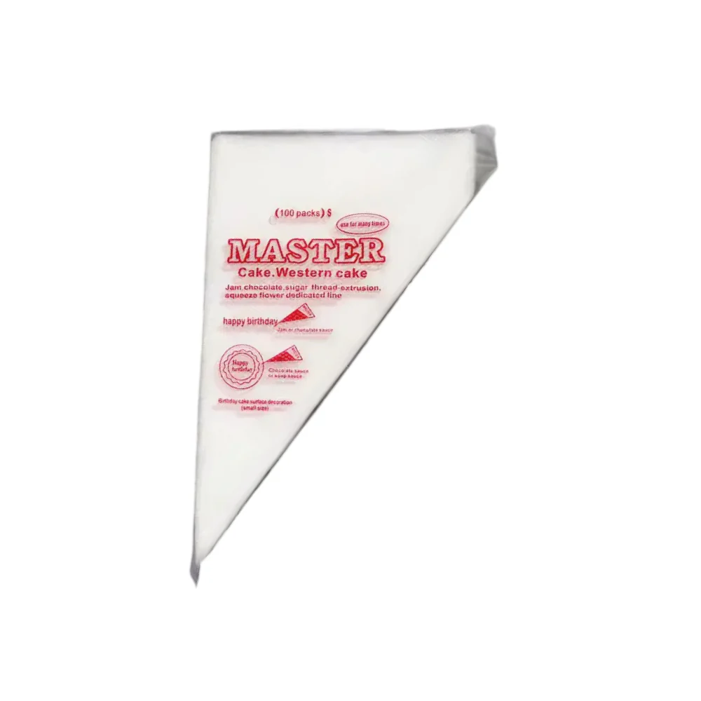 Mangas Pasteleras Desechables Talla S (25 cm) 100 Unidades Master