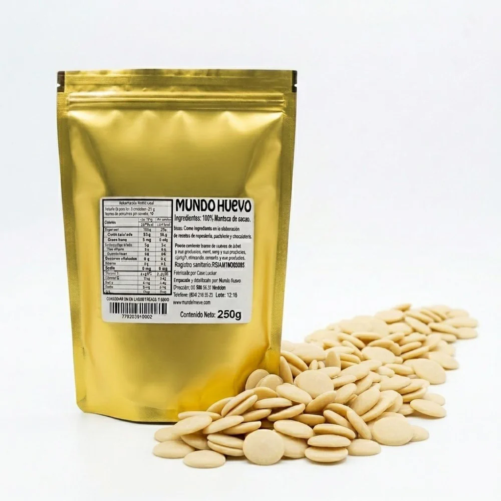 Manteca Cacao x 250 Gr Mundo Huevo