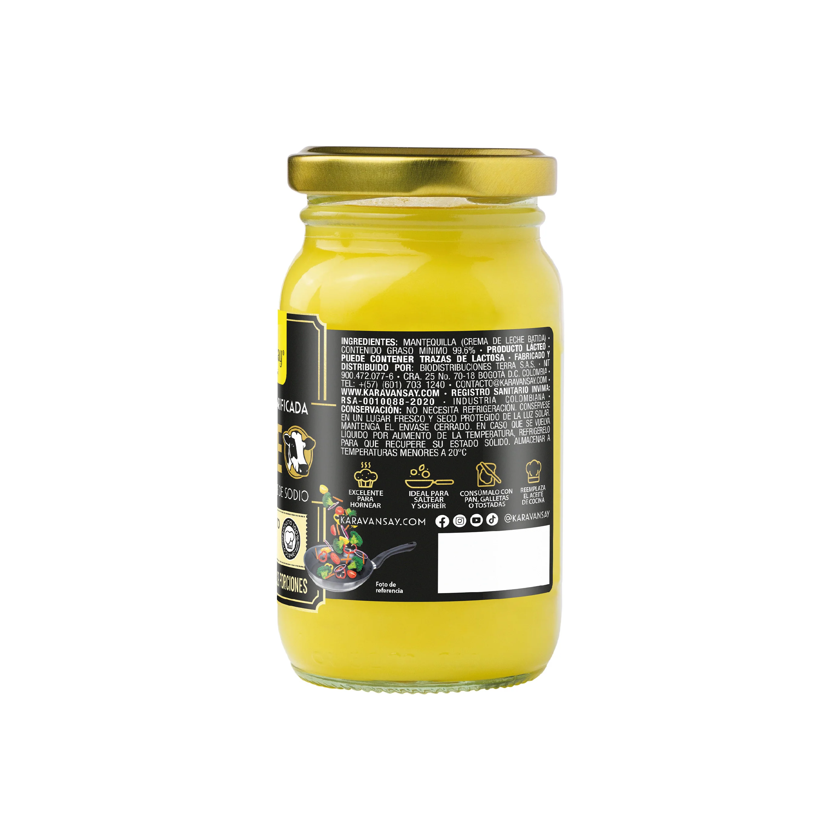 Mantequilla Clarificada GHEE 200 gr. Karavansay - Image 3
