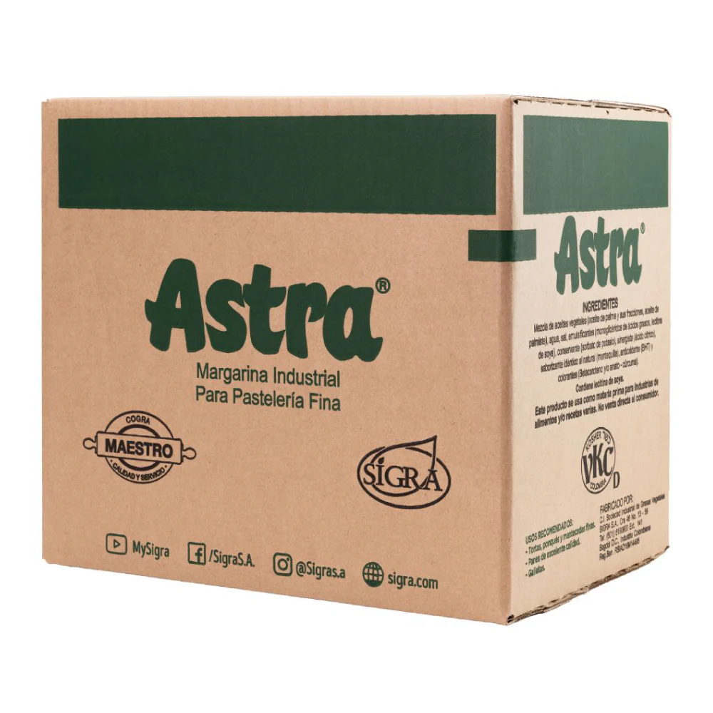 Margarina Astra Caja x 15 Kg