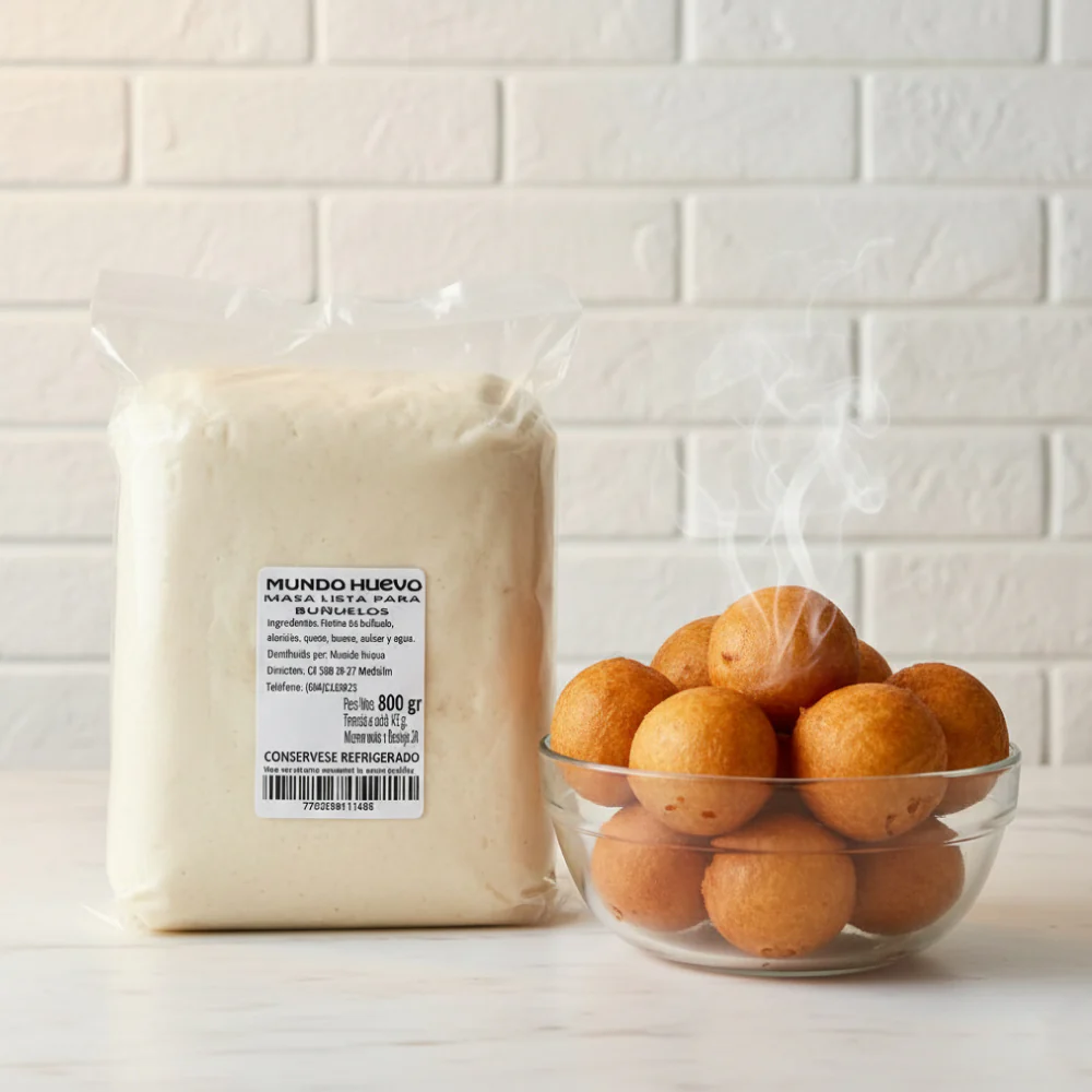 Masa Lista para Buñuelos Mundo Huevo 800 Gr