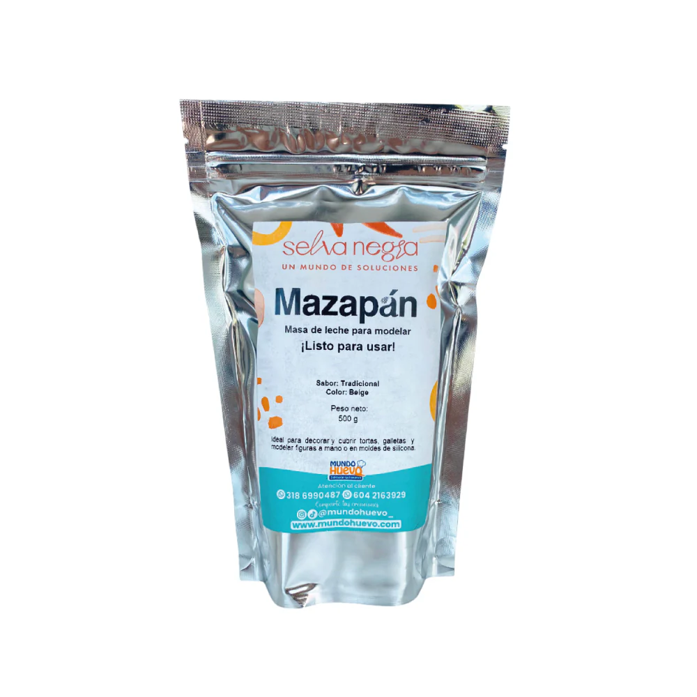 Mazapán Beige Selva Negra 500 gr. - Image 3