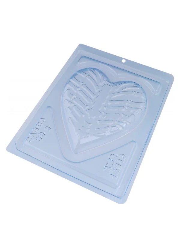 Molde de Acetato Corazon Huesos 3 Partes BWB - Image 2