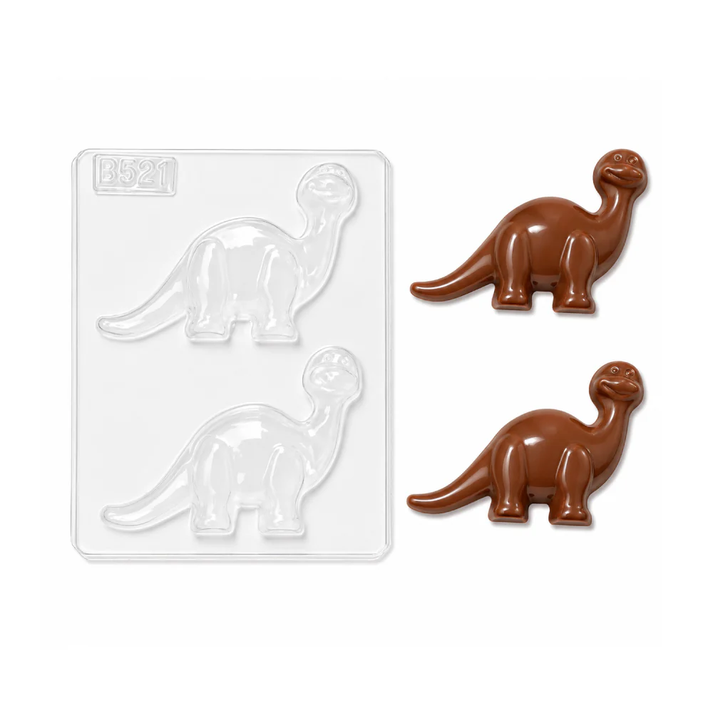Molde de Acetato Dinosaurios X 2 Cavidades
