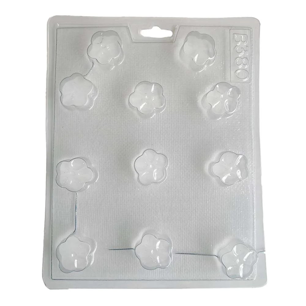 Molde de Acetato Flor X 11 Cavidades