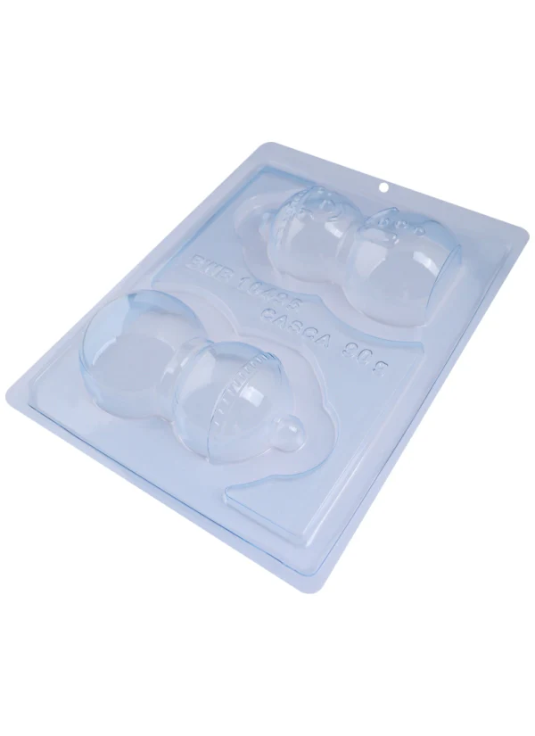 Molde de Acetato Muñeco Nieve 3D 3 Partes X 2 Cavidades BWB - Image 2
