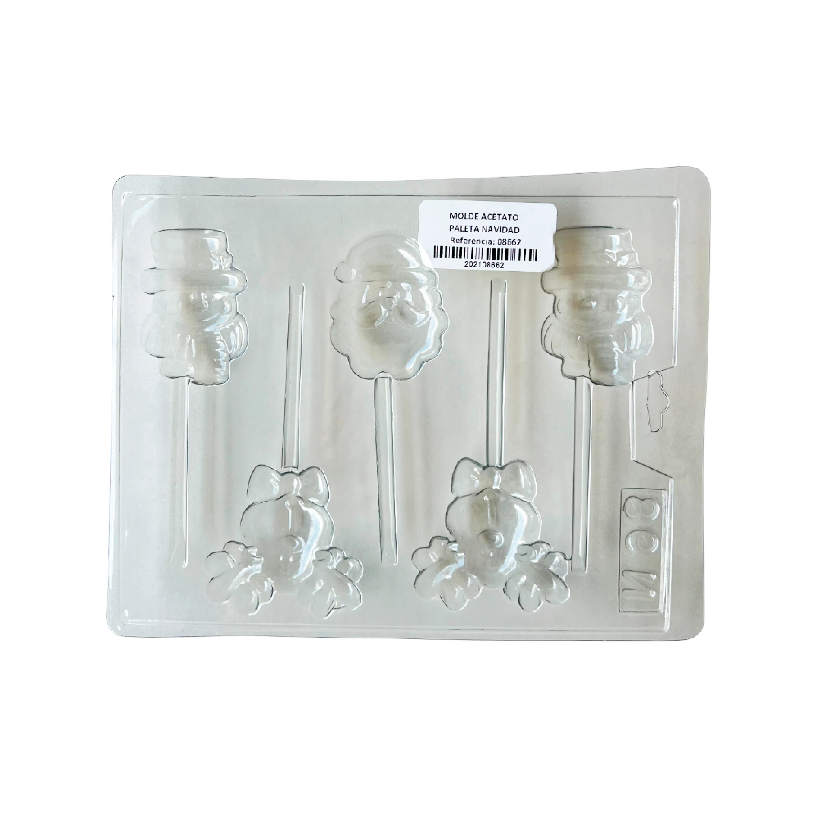 Molde Acetato Paleta Navidad - Image 2