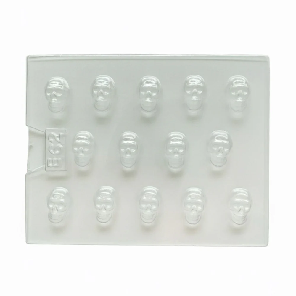 Molde de Acetato Mini Calaveras 14 Cavidades